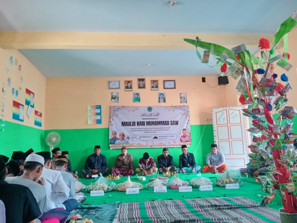 Maulid Nabi MA Roudlotul Jadid 1447 H